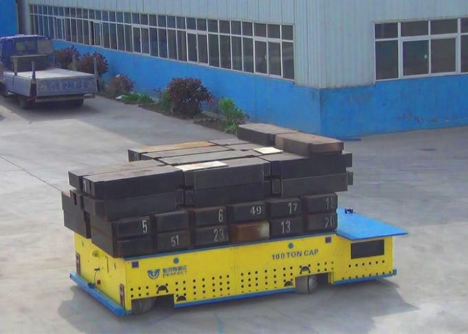 Ongebaande de overdrachtkar van de ladingsvracht voor workshop-industriële grote gemotoriseerde vervoerkarren