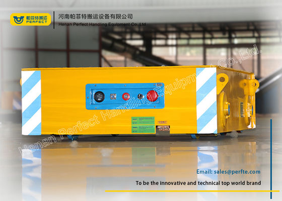 5 Ton Rail Transfer Cart Steerable Turning Automated Trackless Car