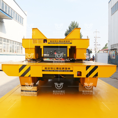 Industrial Cargo Railway Transport Carts Motorized Customized