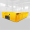 30T Heavy Load Electric Automatic Rail Cargo Transport Vehicle Yellow Color